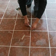 地板磚美縫技術